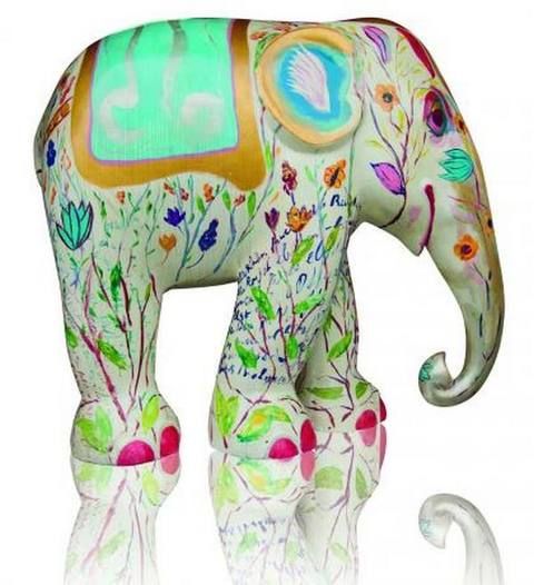 Elephant, Elephants and Mammoths, Vertebrate, Indian elephant, Terrestrial animal, Working animal, Art, Sculpture, Animal figure, Visual arts, 