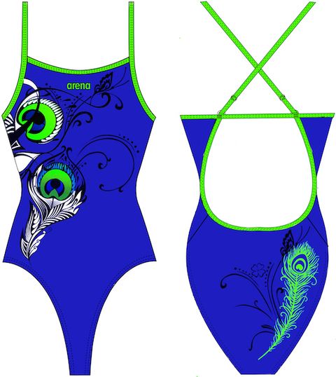 Blue, Green, Neck, Pattern, Sleeveless shirt, Aqua, Active tank, Undergarment, Design, Graphics, 