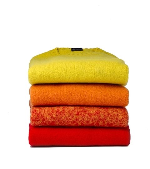 Yellow, Textile, Orange, Linens, Rectangle, Towel, Mat, Cushion, Door mat, Rug, 
