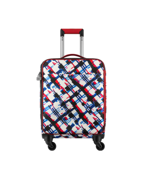 Suitcase, Hand luggage, Bag, Baggage, Luggage and bags, Wheel, Rolling, Pattern, Travel, Design, 