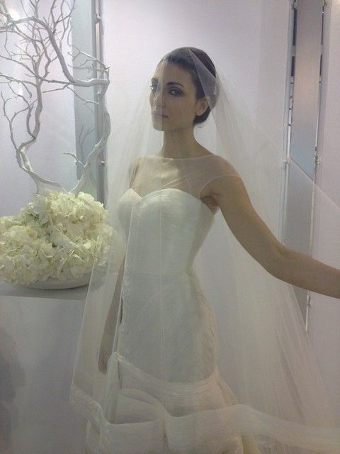 Shoulder, Bridal accessory, Dress, Bridal clothing, Wedding dress, Bridal veil, Ivory, Bride, Gown, Waist, 