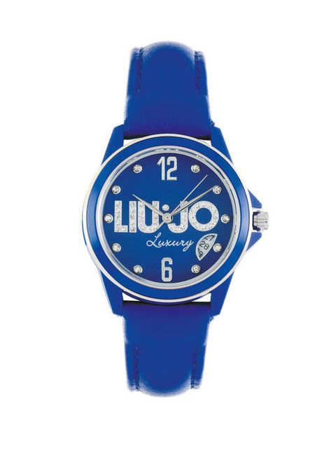 Blue, Product, Watch, Analog watch, White, Watch accessory, Electric blue, Font, Cobalt blue, Azure, 