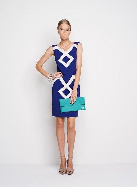 Blue, Sleeve, Dress, Shoulder, Human leg, Standing, Joint, One-piece garment, Style, Waist, 