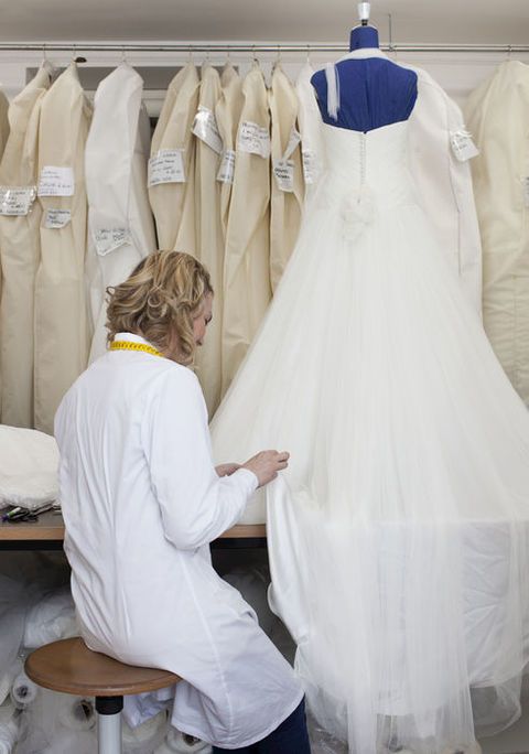 Sleeve, Textile, Dress, Clothes hanger, Fashion, One-piece garment, Bridal clothing, Gown, Fashion design, Wedding dress, 