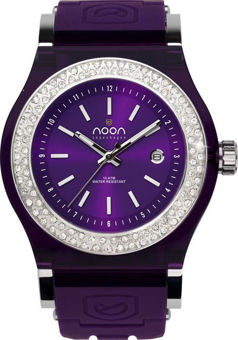 Product, Blue, Analog watch, Watch, Glass, Purple, Red, Magenta, Photograph, White, 