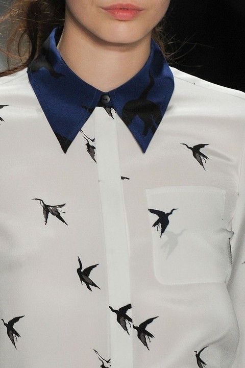 Dress shirt, Collar, Bird, Formal wear, Wing, Flight, Button, Feather, School uniform, Bird migration, 