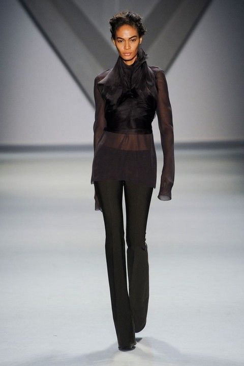 Clothing, Brown, Sleeve, Human body, Trousers, Shoulder, Fashion show, Joint, Standing, Style, 