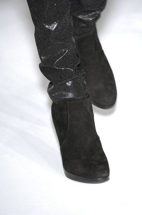 Boot, Costume accessory, Black, Leather, Safety glove, Knee-high boot, Fashion design, Natural material, Sock, Snow boot, 