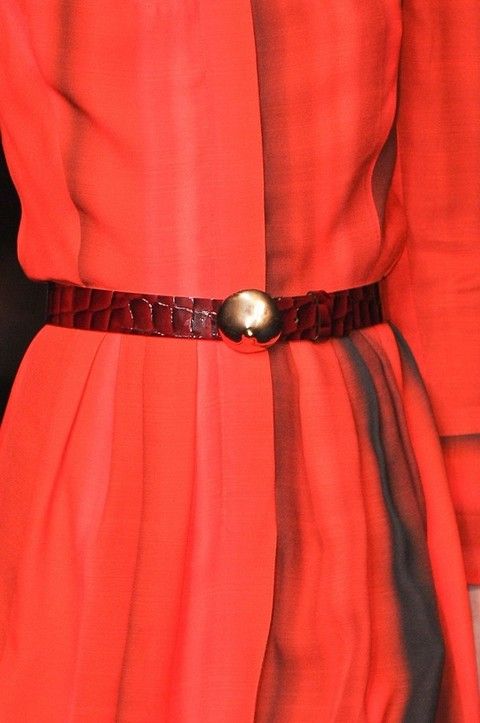 Collar, Red, Textile, Orange, Maroon, Embellishment, Peach, Fashion design, Day dress, Coquelicot, 
