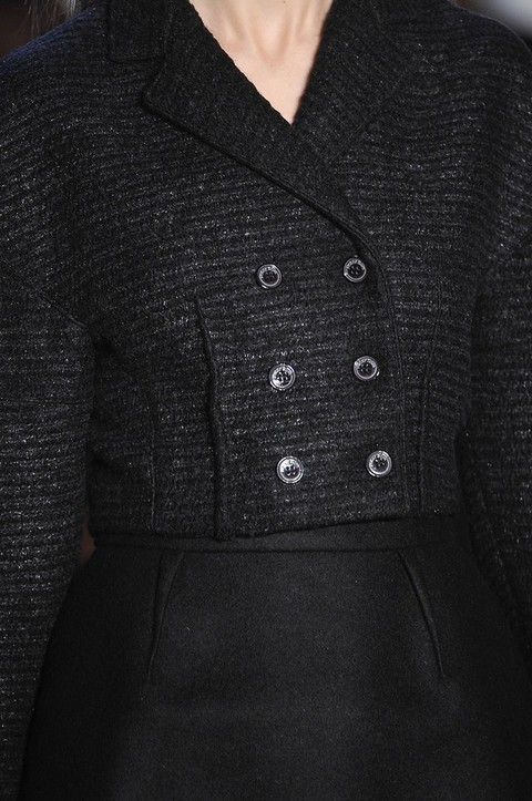 Clothing, Collar, Sleeve, Textile, Outerwear, Style, Fashion, Button, Pattern, Black, 