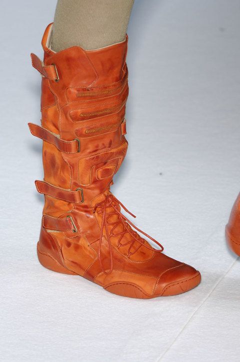 Brown, Orange, Red, Amber, Tan, Boot, Carmine, Leather, Peach, Natural material, 