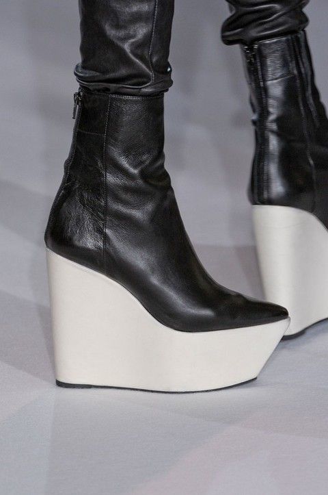 Footwear, Shoe, White, Boot, Style, Leather, Fashion, Black, Material property, Fashion design, 