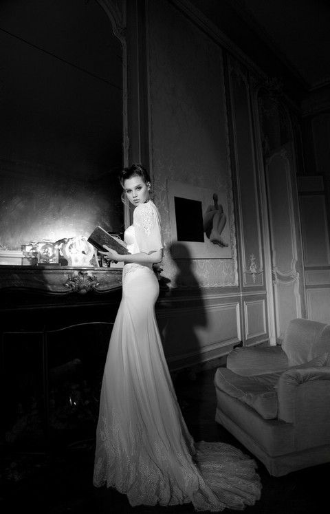 Dress, Gown, Door, Monochrome, Photography, Flash photography, Monochrome photography, Smoke, Wedding dress, Black-and-white, 