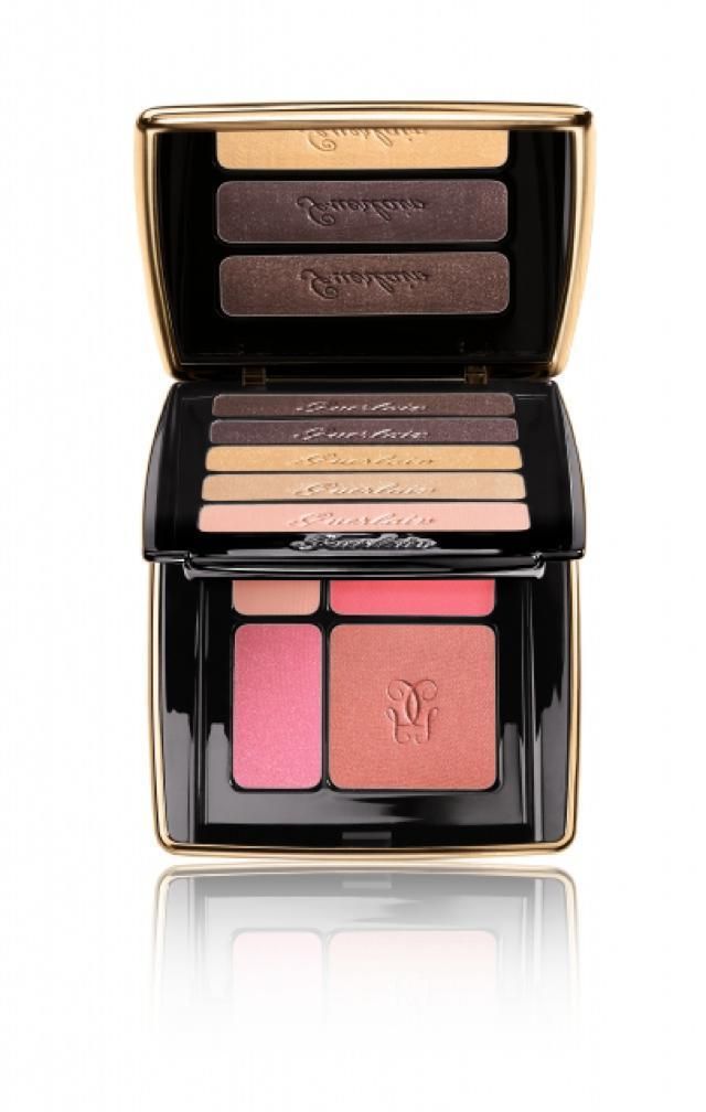 Brown, Pink, Lipstick, Eye shadow, Rectangle, Tints and shades, Cosmetics, Magenta, Peach, Paint, 