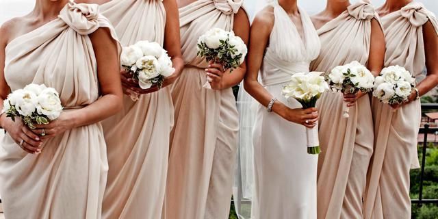 Clothing, Petal, Dress, Flower, Photograph, Bouquet, White, Bridal clothing, Formal wear, Wedding dress, 