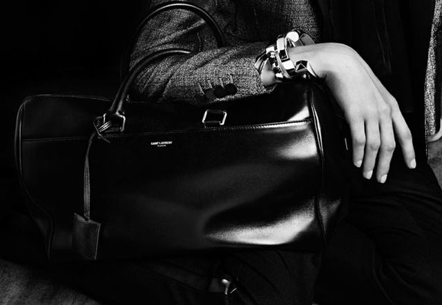 Di scena la duffle bag Saint Laurent un neo classico by Hedi Slimane