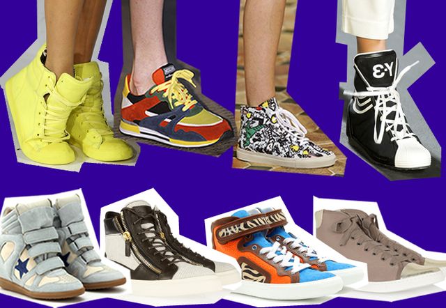 Sneakers colorate nuovo cult di stagione