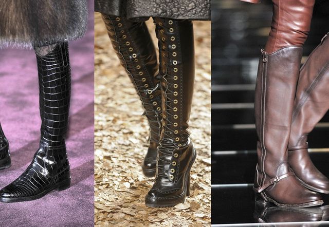 Footwear, Brown, Human leg, Fashion, Black, Leather, Thigh, Boot, Silver, Fashion design, 