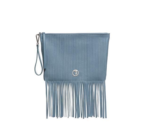 Textile, Electric blue, Bag, Rectangle, Pocket, Zipper, 