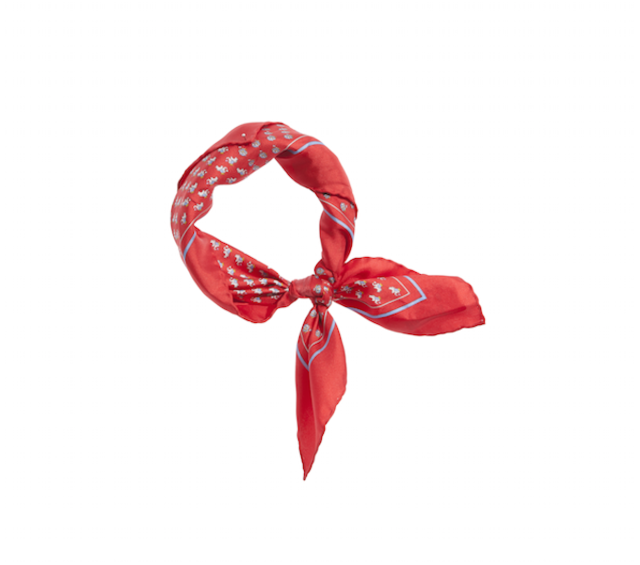 Red, Ribbon, Font, Carmine, Maroon, Knot, Coquelicot, Costume accessory, Ribbon (rhythmic gymnastics), 