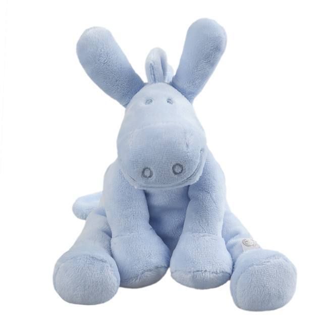 Toy, Stuffed toy, Textile, Plush, Rabbits and Hares, Baby toys, Grey, Terrestrial animal, Snout, Animal figure, 