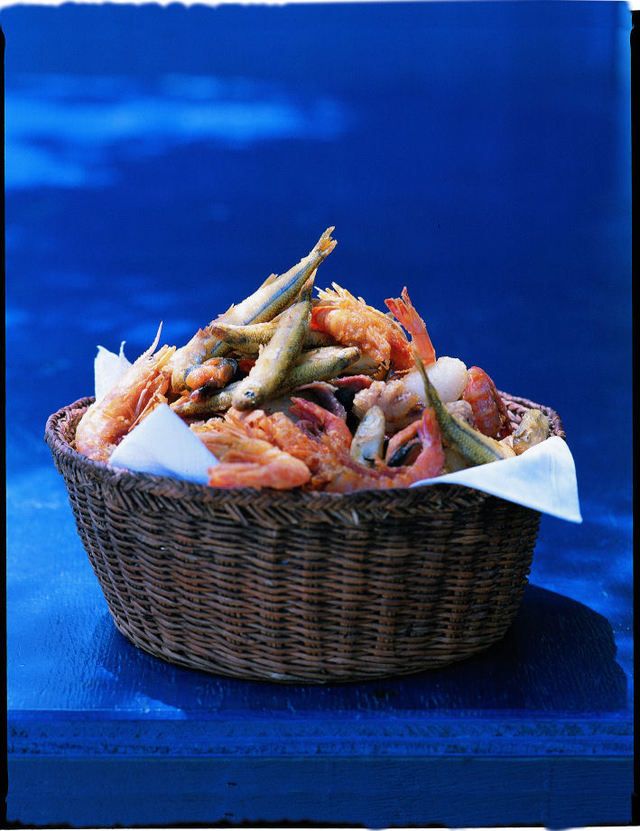 Basket, Food, Ingredient, Wicker, Storage basket, Home accessories, Recipe, Still life photography, Seafood, Produce, 