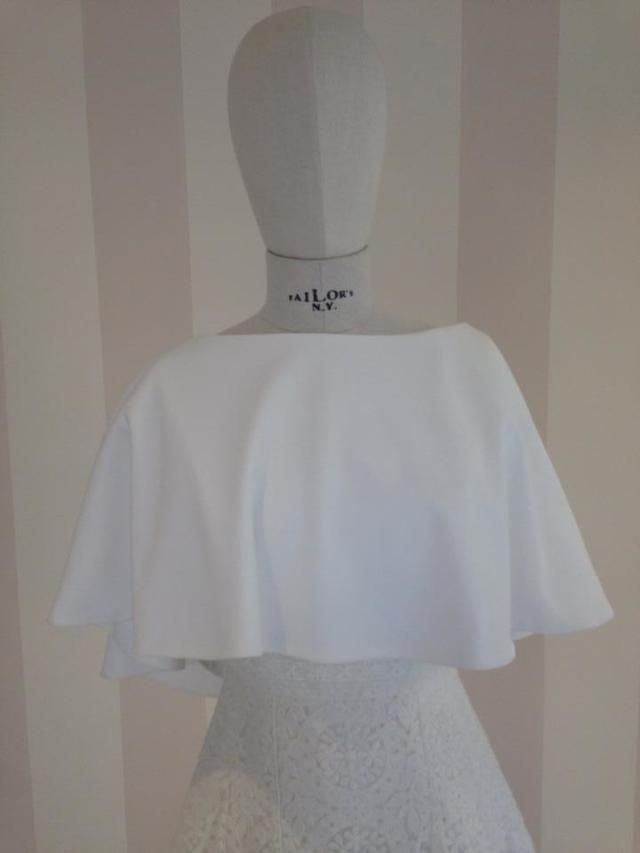 Sleeve, White, Neck, One-piece garment, Grey, Ivory, Day dress, Fashion design, Pattern, Embellishment, 