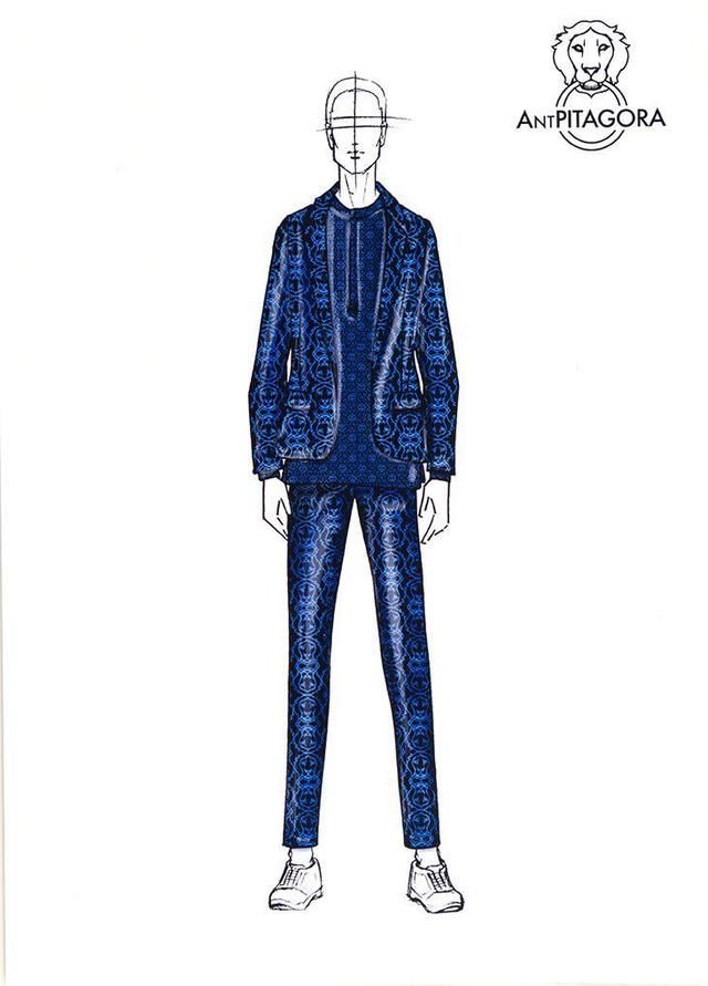 Collar, Sleeve, Shoulder, Standing, Dress shirt, Style, Formal wear, Blazer, Electric blue, Fashion illustration, 