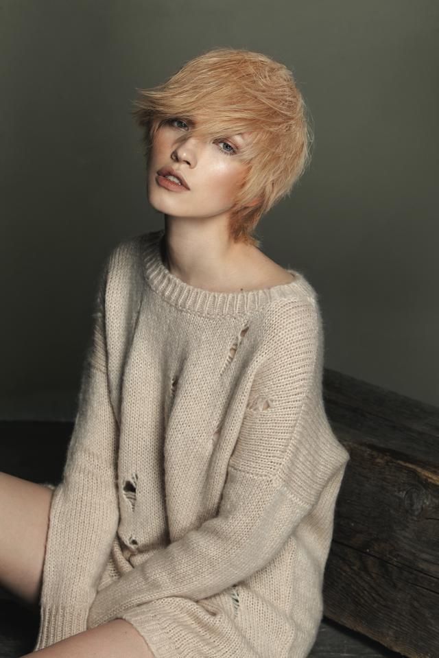 Lip, Sleeve, Shoulder, Joint, Toy, Sweater, Knitting, Blond, Portrait, Fawn, 