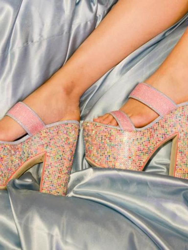 Pink, Orange, Sandal, Fashion, Tan, Peach, Foot, High heels, Basic pump, Bridal shoe, 