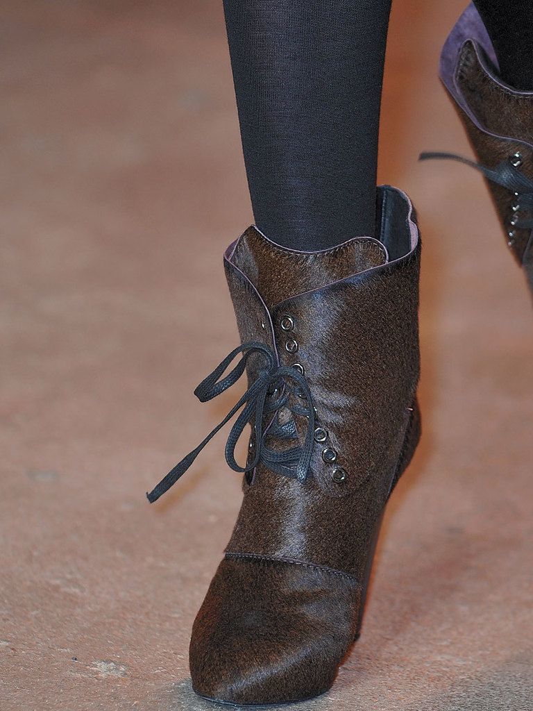 Brown, Shoe, Human leg, Tan, Leather, Boot, Liver, Close-up, Fashion design, 