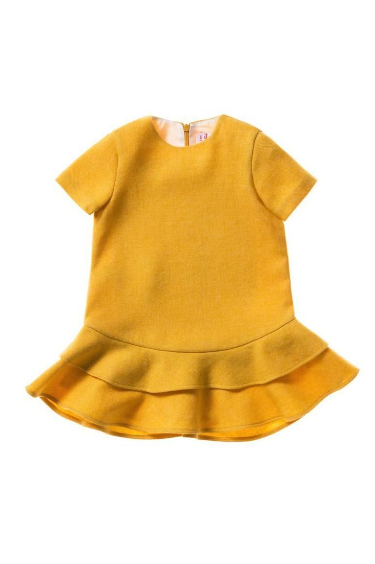 Yellow, Sleeve, Amber, Collar, Baby & toddler clothing, Orange, Pattern, Fashion, Tan, Khaki, 