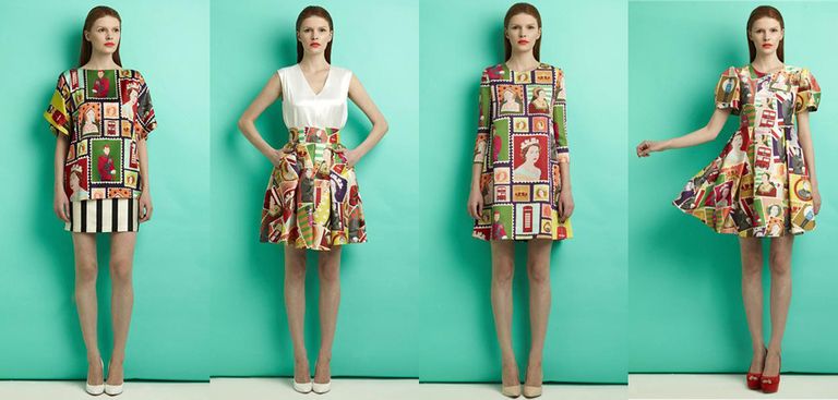 Clothing, Green, Shoulder, Dress, Red, Pattern, Joint, One-piece garment, Style, Beauty, 