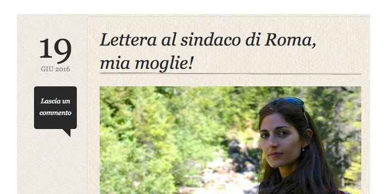 Lettera al sindaco di roma