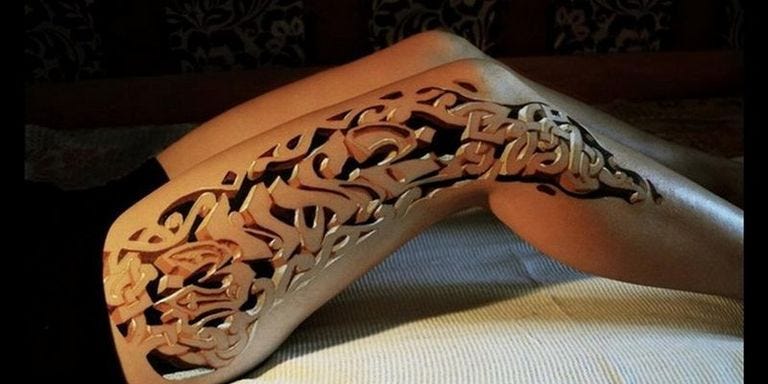 3D tattoo