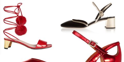 Footwear, Product, Red, High heels, Carmine, Fashion, Sandal, Basic pump, Maroon, Material property, 