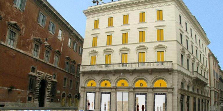 Fendi roma discount palazzo