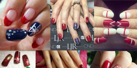 Blue, Finger, Skin, Nail care, Red, Nail, Nail polish, Pink, Magenta, Manicure, 