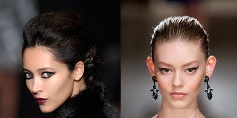 Tendenza dalle passerelle Autunno Inverno 2015, l'eyeliner must beauty