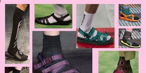 Footwear, Green, White, Pattern, Pink, Purple, Style, Magenta, Fashion, Black, 
