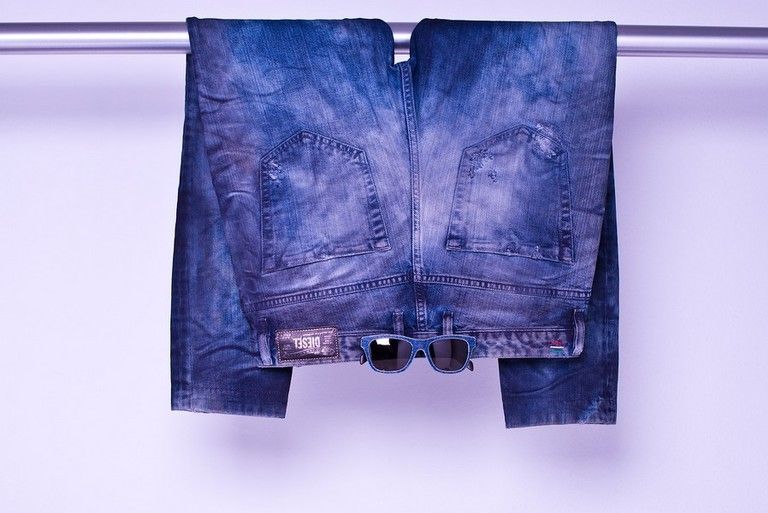 Textile, Denim, Electric blue, Cobalt blue, Majorelle blue, Pocket, Leather, Book cover, Book, Silk, 