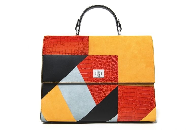 Textile, Bag, Red, Orange, Shoulder bag, Luggage and bags, Pattern, Rectangle, Coquelicot, Tote bag, 