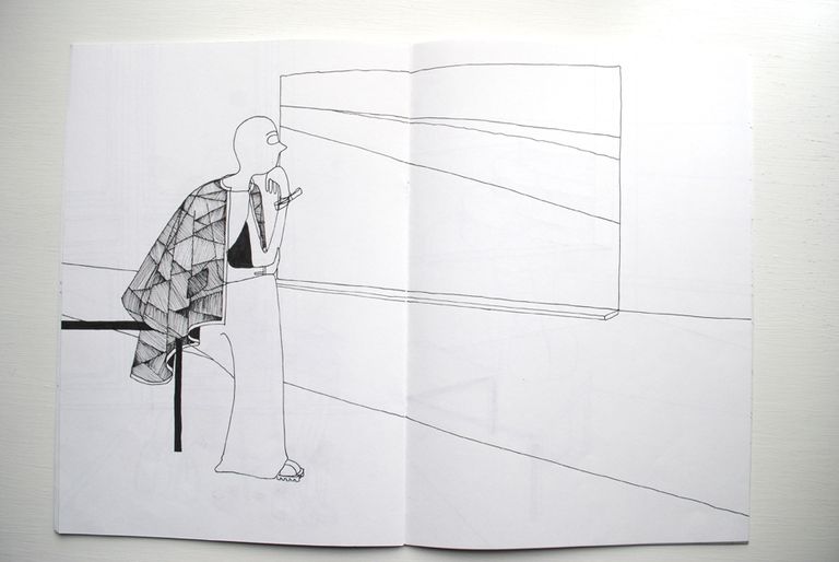 Line, Line art, Artwork, Art, Parallel, Black-and-white, Paper, Figure drawing, Illustration, Paper product, 