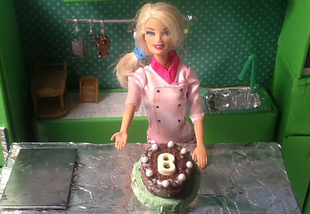 Sweetness, Cake, Baked goods, Dessert, Food, Ingredient, Cuisine, Toy, Doll, Cake decorating, 