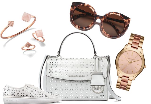 Eyewear, Product, Brown, Watch, White, Bag, Fashion accessory, Sunglasses, Style, Analog watch, 