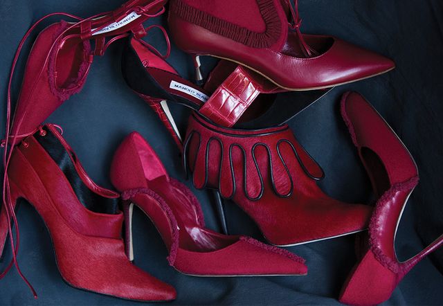 Red, Carmine, Fashion, Maroon, Leather, Strap, Boot, Dancing shoe, Synthetic rubber, 