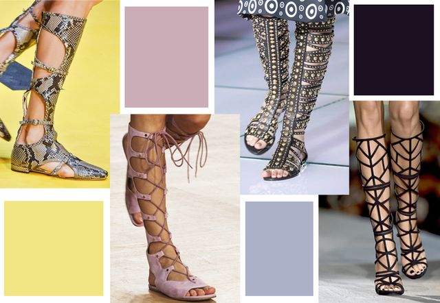 Footwear, Brown, Pattern, Human leg, Joint, Style, Tan, Fashion, Black, Beige, 