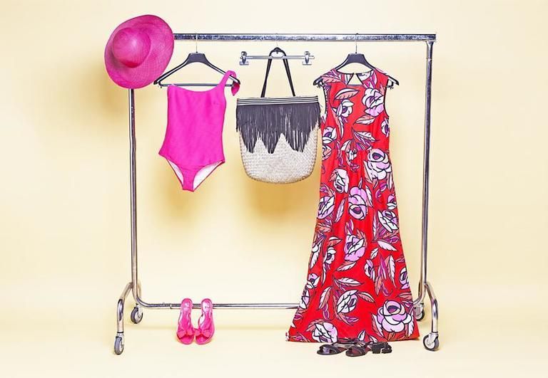 Product, Red, Magenta, Pink, Purple, Dress, Violet, One-piece garment, Maroon, Clothes hanger, 