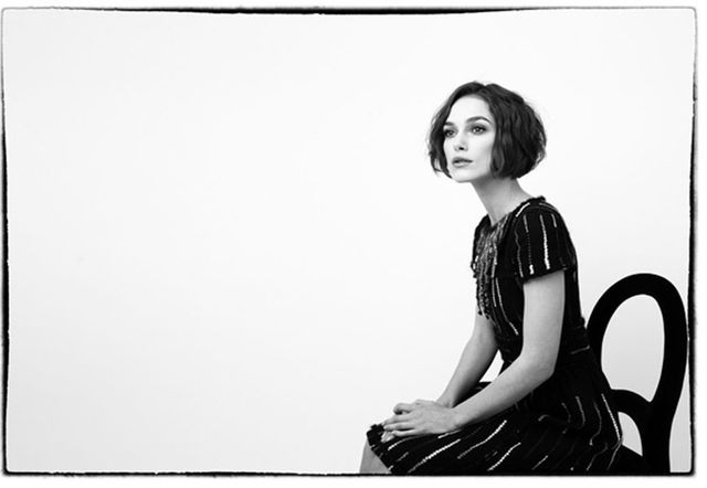 Hairstyle, Photograph, Dress, Style, Monochrome, Sitting, Monochrome photography, Black-and-white, Black hair, Day dress, 