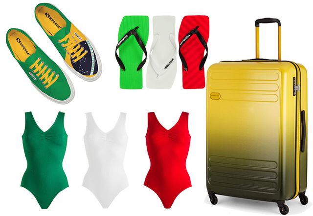 Product, Yellow, Green, Red, Peach, Plastic, Cylinder, Undergarment, Swimwear, Sleeveless shirt, 